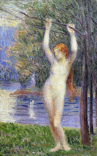 Hippolyte Petitjean Nude Woman France oil painting art